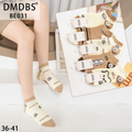 Set 10 perechi - Sosete scurte din bumbac pentru femei – BE031