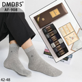 Set 6 perechi - Sosete medii din bumbac parfumate pentru bărbați – AF-908