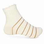 Set 10 perechi - Șosete scurte din bumbac pentru femei cu margine picot - (80% bumbac, 15% poliamidă, 5% spandex)