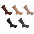 Set 10 perechi - Șosete medii din alpaca și cașmir pentru femei - (79% alpaca, 19% cașmir, 2% spandex)