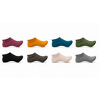 Set 10 perechi - Talpici invizibili groși cu dantelă - (90% fibră poliester, 10% spandex)