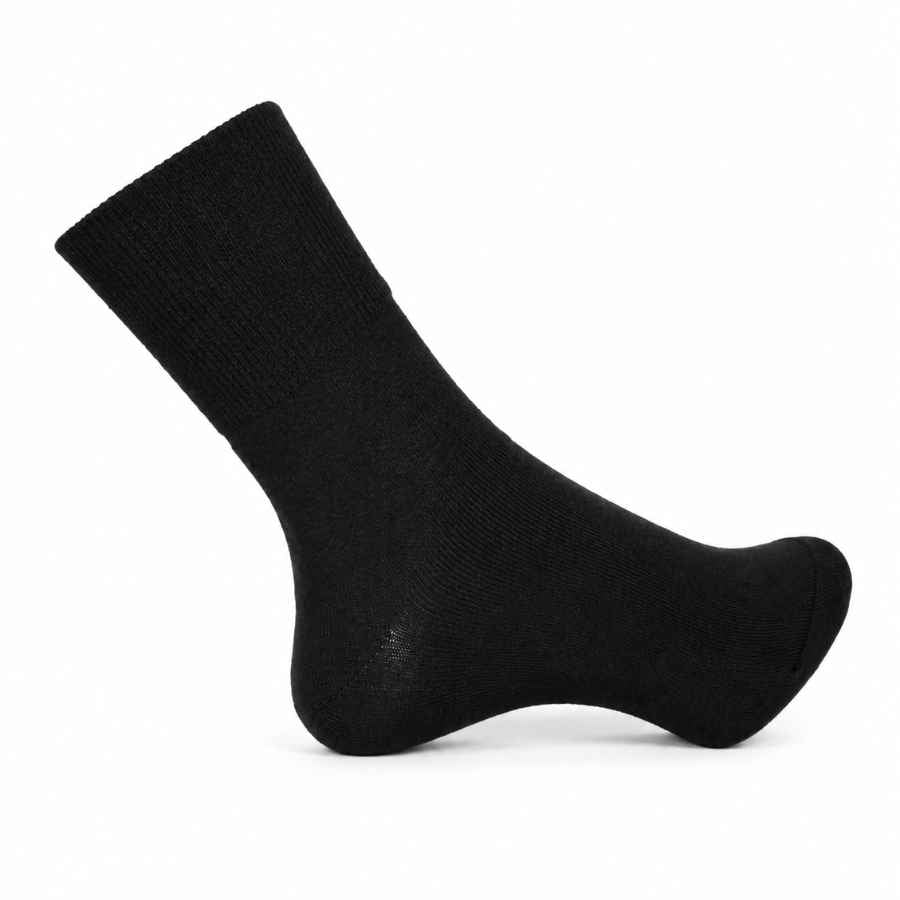 Set 10 perechi - Șosete medii din bumbac de costum pentru bărbați - (80% bumbac, 15% poliamidă, 5% spandex)