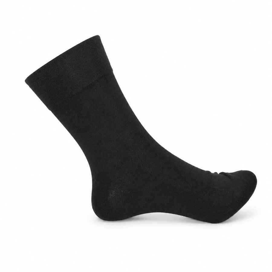 Set 10 perechi - Șosete medii din bumbac de costum pentru bărbați - (80% bumbac, 15% poliamidă, 5% spandex)