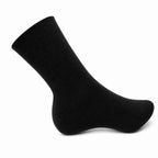 Set 10 perechi - Șosete medii din bumbac pentru bărbați fără cusătură - (80% bumbac, 15% poliamidă, 5% spandex)