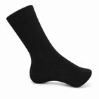 Set 10 perechi - Șosete medii din bumbac pentru bărbați, model costum - (80% bumbac, 15% poliamidă, 5% spandex)