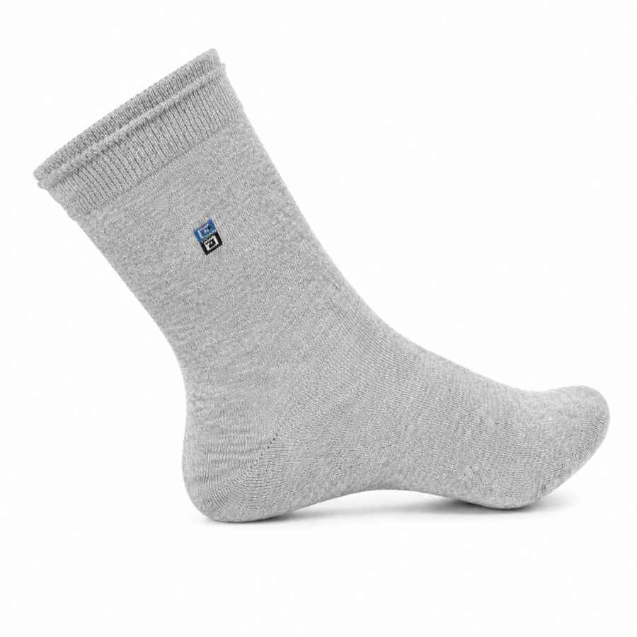 Set 10 perechi - Șosete medii din bumbac pentru bărbați - (80% bumbac, 15% poliamidă, 5% spandex)