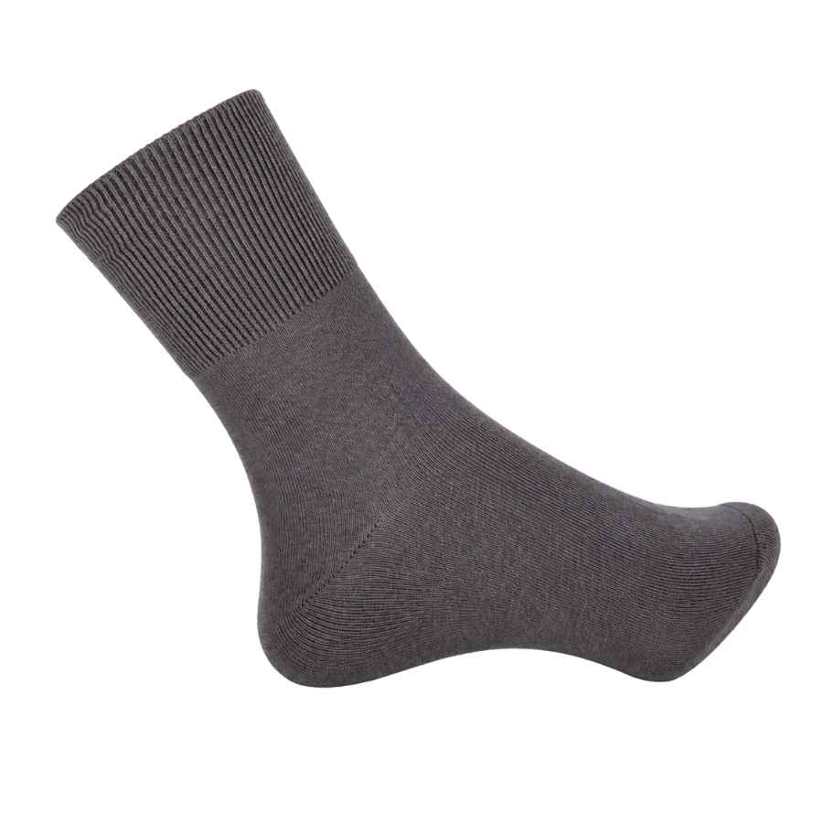 Set 10 perechi - Șosete medii din bumbac de costum pentru bărbați - (80% bumbac, 15% poliamidă, 5% spandex)
