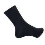 Set 10 perechi - Șosete medii din bumbac de costum pentru bărbați - (80% bumbac, 15% poliamidă, 5% spandex)