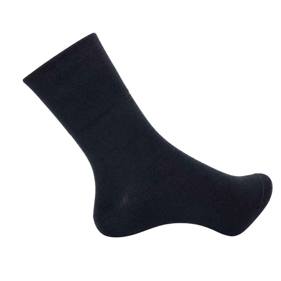 Set 10 perechi - Șosete medii din bumbac de costum pentru bărbați - (80% bumbac, 15% poliamidă, 5% spandex)