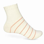 Set 10 perechi - Șosete scurte din bumbac pentru femei cu margine picot - (80% bumbac, 15% poliamidă, 5% spandex)