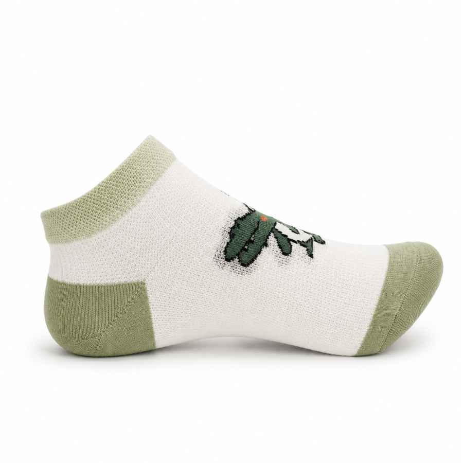 Set 10 perechi - Șosete scurte din bumbac pentru copii - (80% bumbac, 15% poliamidă, 5% spandex)