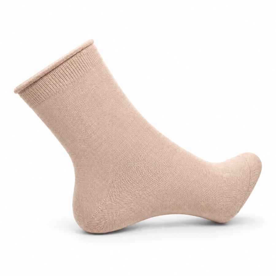 Set 10 perechi - Șosete medii din bambus pentru femei, fără cusătură - (95% bambus, 5% spandex)
