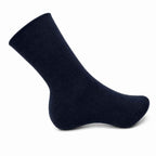 Set 10 perechi - Șosete medii din bumbac pentru bărbați fără cusătură - (80% bumbac, 15% poliamidă, 5% spandex)