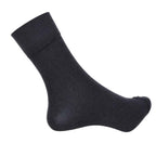 Set 10 perechi - Șosete medii din bumbac de costum pentru bărbați - (80% bumbac, 15% poliamidă, 5% spandex)