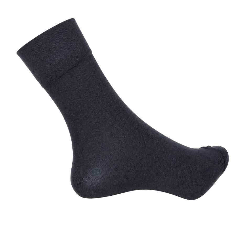 Set 10 perechi - Șosete medii din bumbac de costum pentru bărbați - (80% bumbac, 15% poliamidă, 5% spandex)