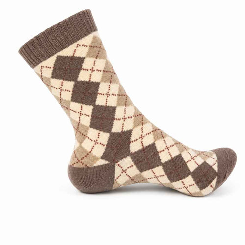 Set 10 perechi - Șosete din alpaca și cașmir pentru femei cu ursuleț - (79% alpaca, 19% cașmir, 2% spandex)