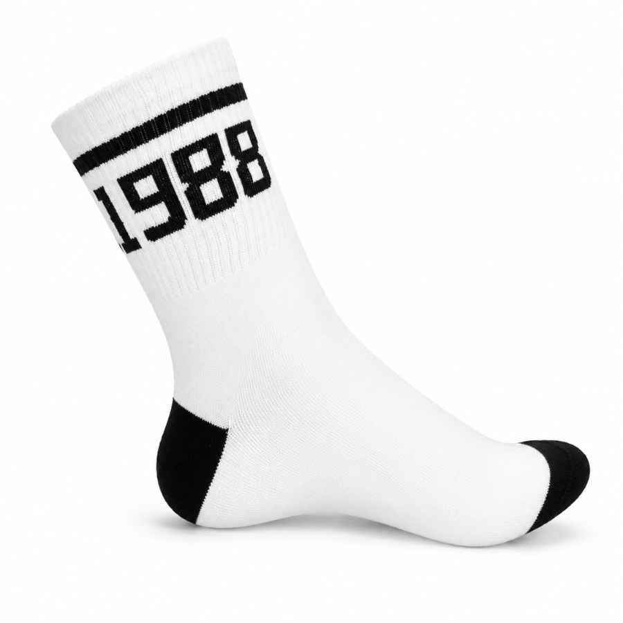 Set 10 perechi - Șosete medii din bumbac pentru femei - (80% bumbac, 15% poliamidă, 5% spandex)