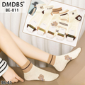 Set 10 perechi - Șosete scurte din bumbac pentru femei – BE-011