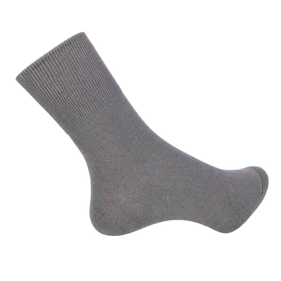 Set 10 perechi - Șosete medii din bumbac de costum pentru bărbați - (80% bumbac, 15% poliamidă, 5% spandex)