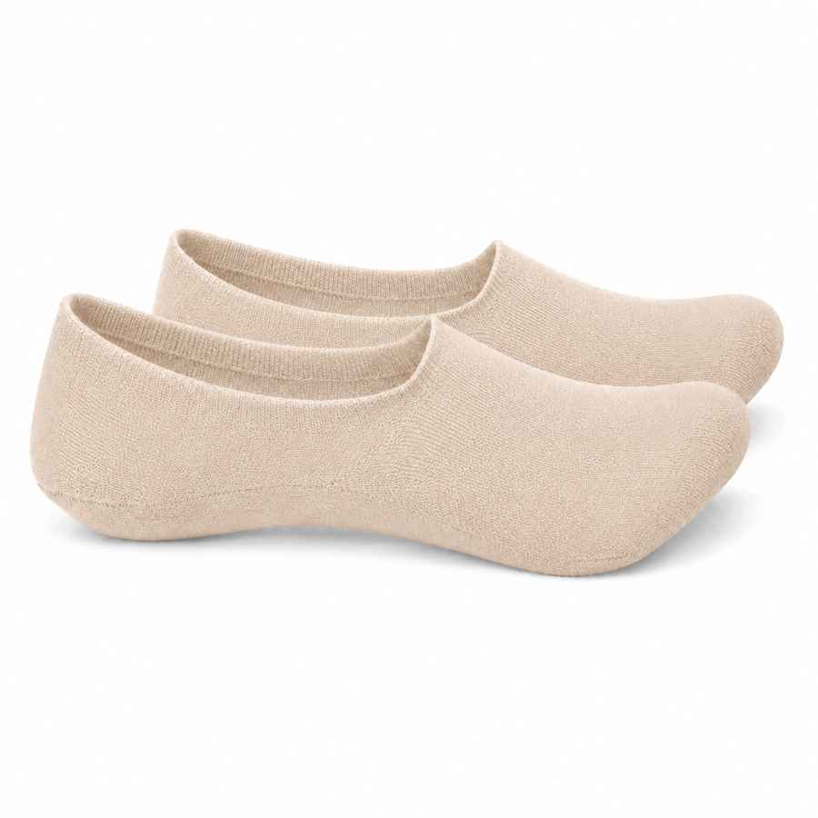 Set 10 perechi - Talpici invizibili groși - (90% fibră poliester, 10% spandex)