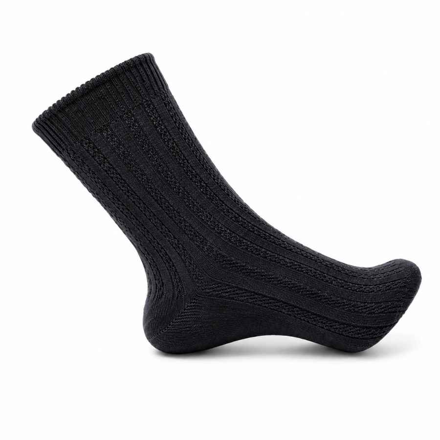 Set 10 perechi - Șosete din lână de oaie pentru femei - (85% lână de oaie, 10% poliester, 5% lycra)