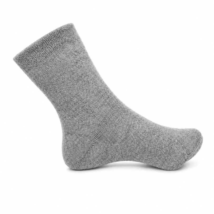 Set 12 perechi - Șosete din lână pentru bărbați fără cusătură, cutie cadou - (80% lână, 15% poliamidă, 5% lycra)