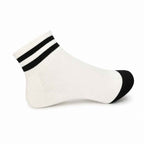 Set 10 perechi - Șosete scurte din bumbac pentru femei - (80% bumbac, 15% poliamidă, 5% spandex)