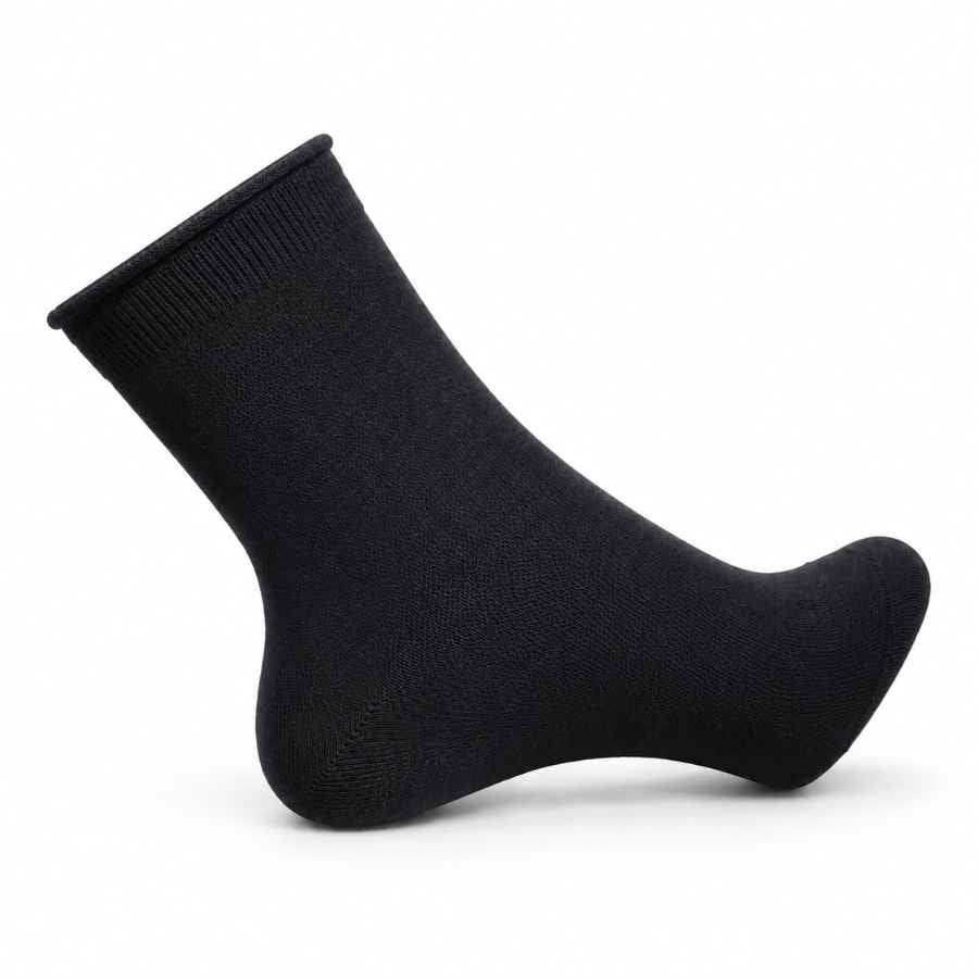 Set 10 perechi - Șosete medii din bambus pentru femei, fără cusătură - (95% bambus, 5% spandex)