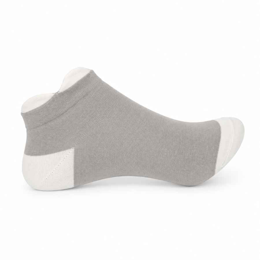 Set 10 perechi - Șosete scurte din bumbac pentru femei - (80% bumbac, 15% poliamidă, 5% spandex)