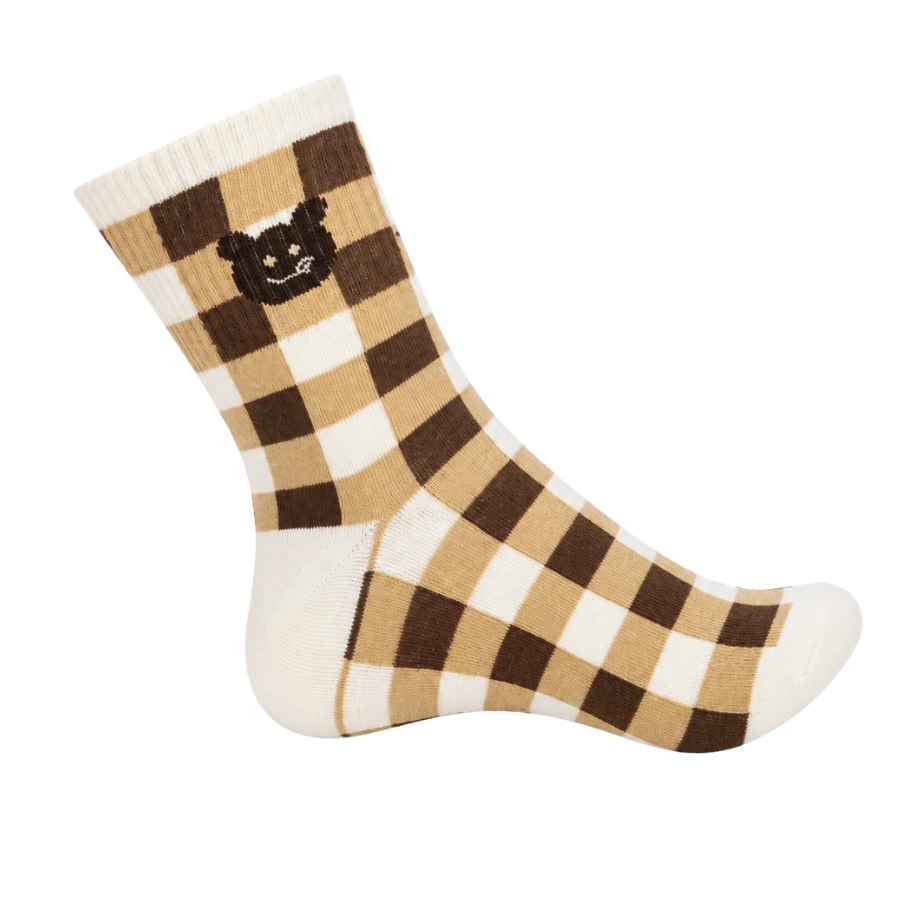 Set 10 perechi - Șosete medii din bumbac pentru femei - (80% bumbac, 15% poliamidă, 5% spandex)