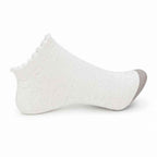Set 10 perechi - Șosete scurte din bumbac pentru femei - (80% bumbac, 15% poliamidă, 5% spandex)