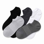 Set 10 perechi - Șosete scurte din bumbac pentru bărbați - (80% bumbac, 15% poliamidă, 5% spandex)