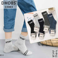 Set 10 perechi - Șosete scurte din bumbac pentru copii - (80% bumbac, 15% poliamidă, 5% spandex)