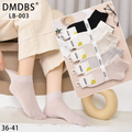 Set 10 perechi - Șosete scurte din bambus pentru femei – LB-003