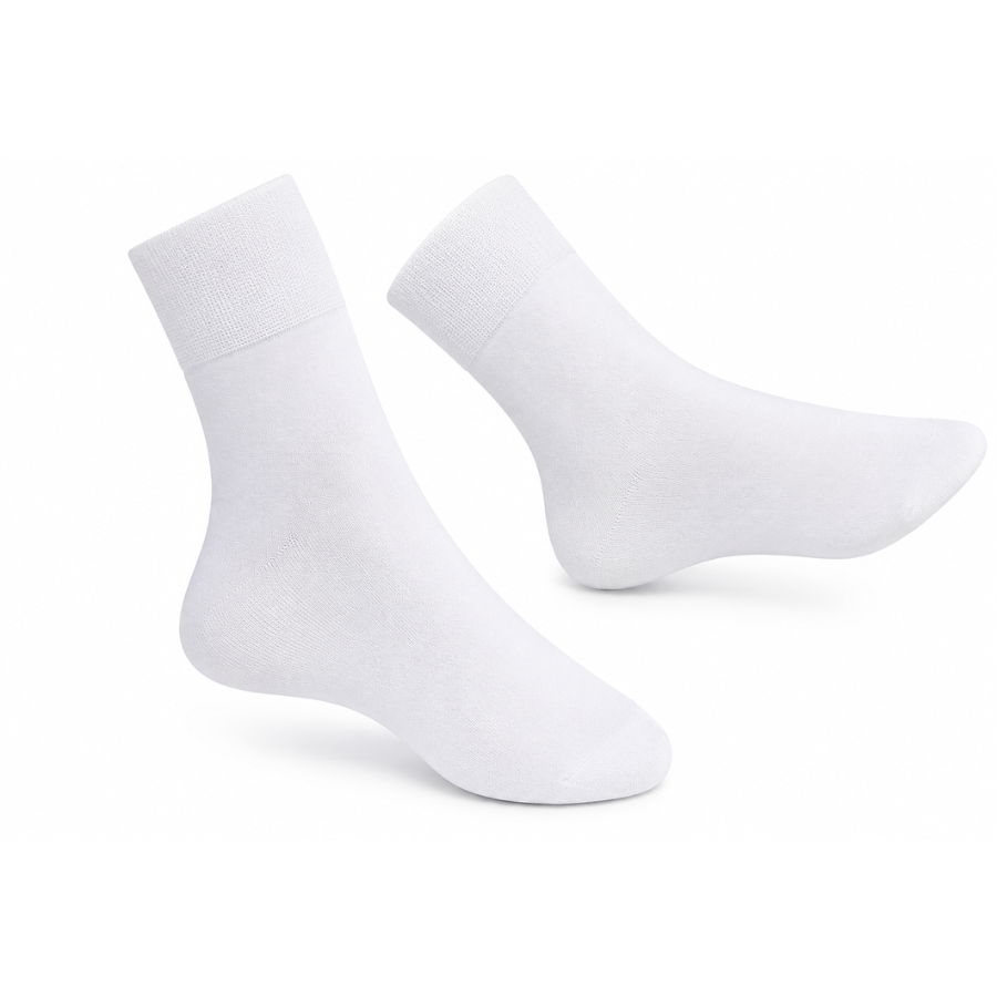Set 10 perechi - Șosete medii din bumbac pentru femei