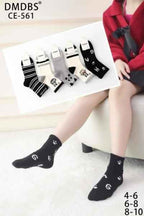 Set 10 perechi - Șosete din alpaca și cașmir pentru copii - (79% alpaca, 19% cașmir, 2% spandex)