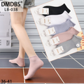 Set 10 perechi - Sosete scurte din bumbac pentru femei – LB-038