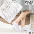 Set 10 perechi - Sosete scurte din bumbac pentru femei – LB-051