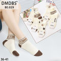 Set 10 perechi - Sosete scurte din bumbac pentru femei – BE-029